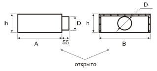 Вентиляция круглая адаптер потолочный ВКАП2 (тип 2)