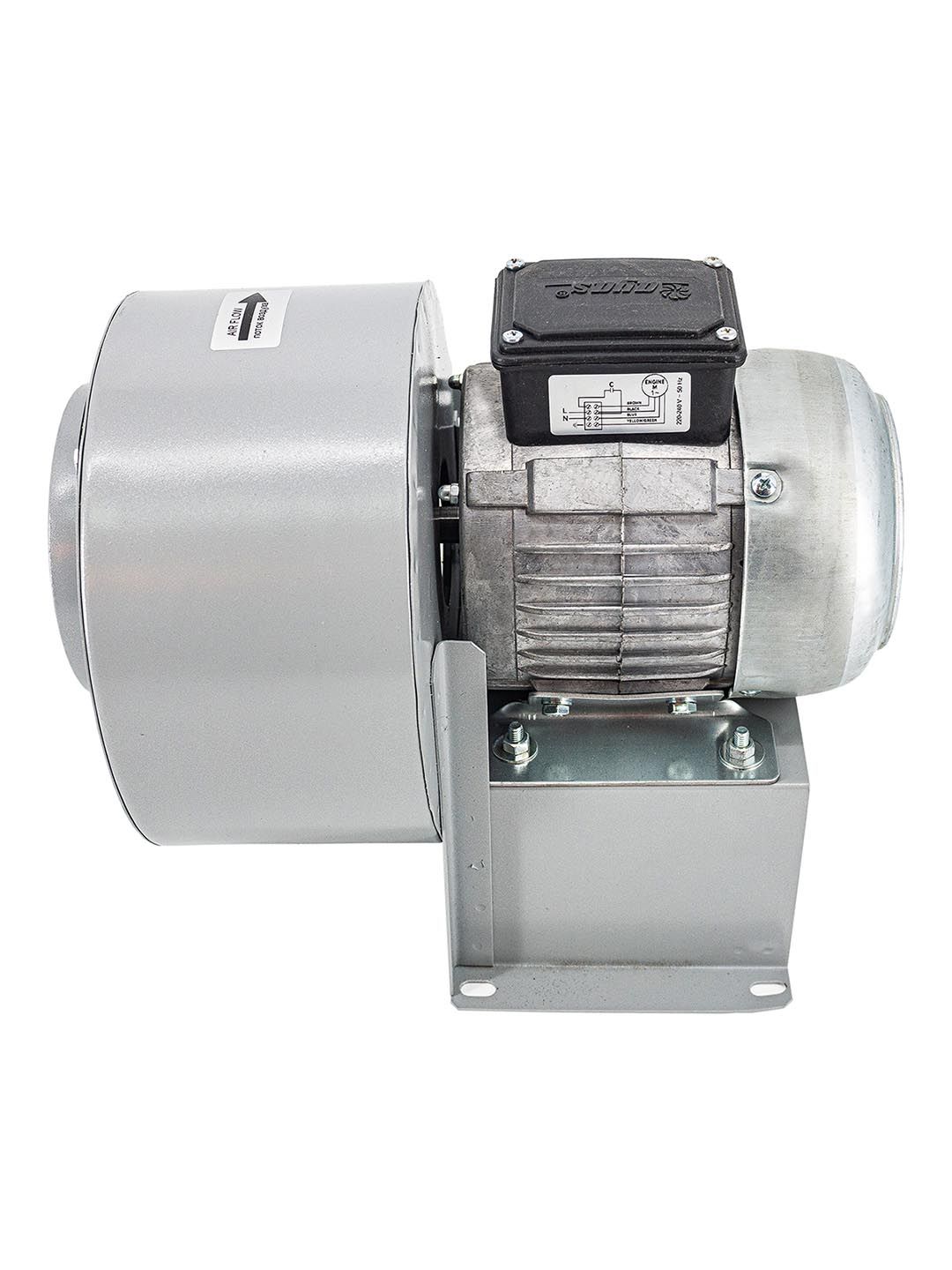 Вентилятор радиальный BURAN 200 220V Лв0 2полюс ERA PRO